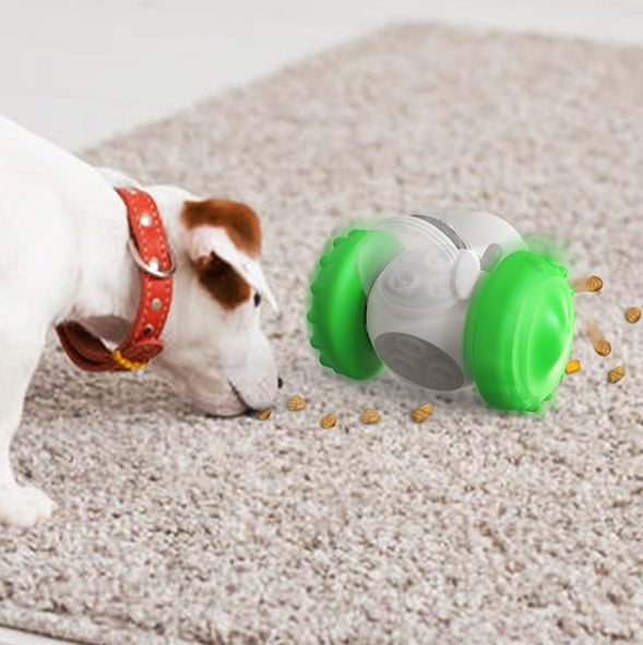 Katzen- und Hundespielzeug Slow Food Interaktives Balance-Auto Multifunktionale Spaßentwicklung Intelligente Haustierfütterung Hundespielzeugauto Haustierprodukte