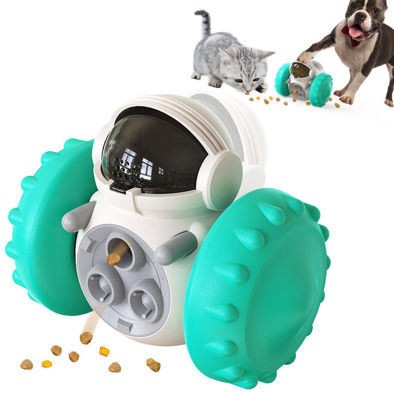 Katzen- und Hundespielzeug Slow Food Interaktives Balance-Auto Multifunktionale Spaßentwicklung Intelligente Haustierfütterung Hundespielzeugauto Haustierprodukte