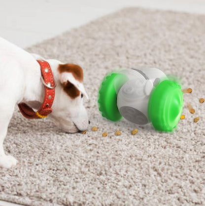 Katzen- und Hundespielzeug Slow Food Interaktives Balance-Auto Multifunktionale Spaßentwicklung Intelligente Haustierfütterung Hundespielzeugauto Haustierprodukte