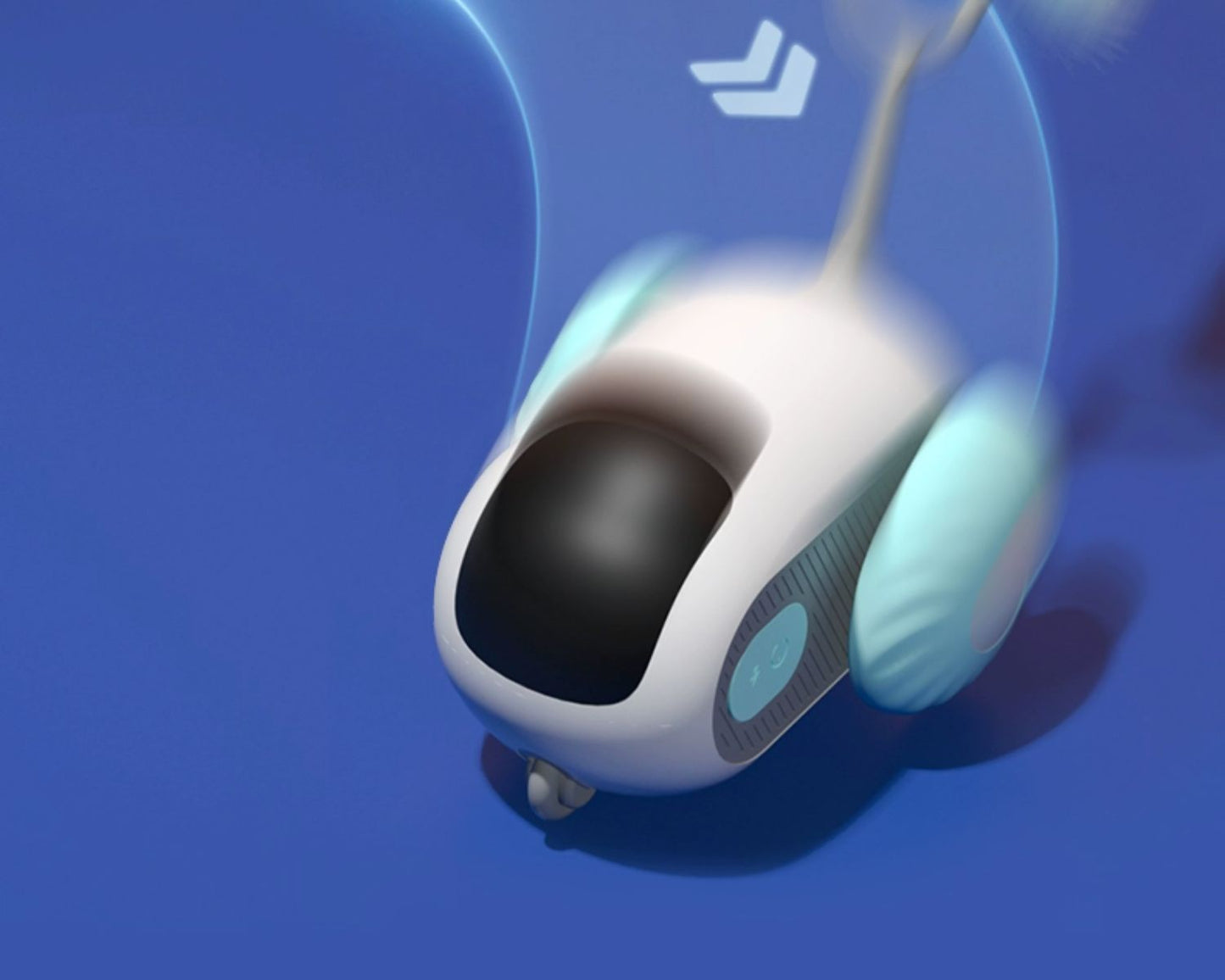 Interaktives Katzenautospielzeug mit Fernbedienung - USB-Aufladung