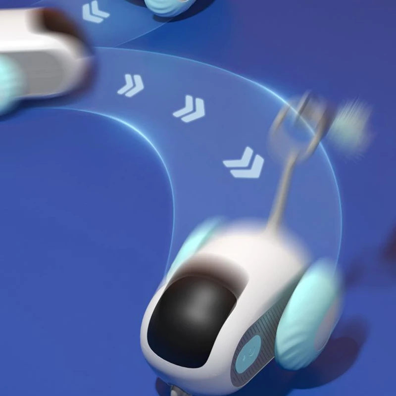 Interaktives Katzenautospielzeug mit Fernbedienung - USB-Aufladung