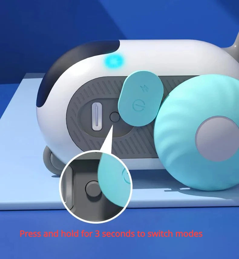 Interaktives Katzenautospielzeug mit Fernbedienung - USB-Aufladung